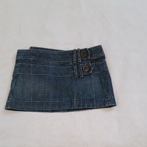 Citizens Of Humanity Blue Mini Skirt